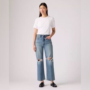 Levi’s | Ribcage Straight Ankle Button Fly Jeans